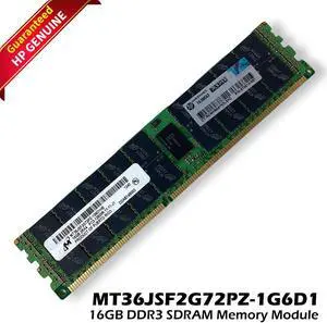 Micron 16GB DDR3-1600 RDIMM PC3-12800R Dual Rank x4 Memory Module - High-Performance Computer Hardware Accessory