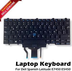 Dell OEM Latitude E7450 E5450 Laptop Spanish Keyboard Dual Point KFHY6
