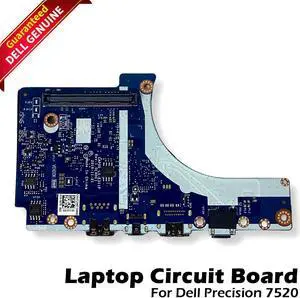 Dell Precision 7520 Left Side I/O Circuit Board USB-C DisplayPort LS-E311P TJHK7