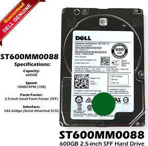 Seagate ST600MM0088 600GB SAS 12Gb/s 10K 2.5inch Enterprise Hard Drive