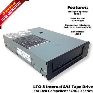 Dell PowerEdge T710 T620 T420 Server LTO-3 Internal Mount SAS Tape Drive Module IBM 46X5668 46X6685 HKP50