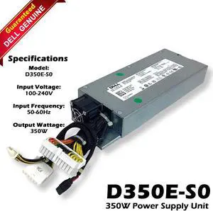 Dell PowerEdge R310 350W Non-Redundant Power Supply 0R109K R109K