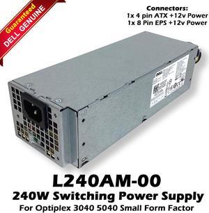 Dell Optiplex 3040/5040 SFF L240AM-00 240 Watt Switching Power Supply 3RK5T