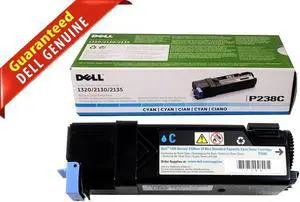 Dell P238C Cyan Ink Toner Cartridge 1k Pages Yield Series 1320 2130 2135