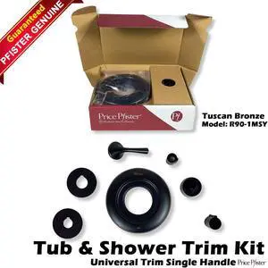 Pfister Universal Trim 1-Handle Tub & Shower Valve Only Trim in Tuscan Bronze