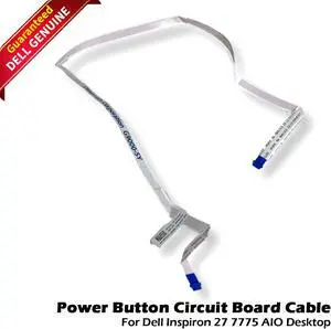 Dell OEM Inspiron 27 (7775) AIO Power Button Circuit Board Cable Silver - PNCPC