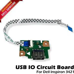 Dell OEM Inspiron 14R 5421 3421 USB IO Circuit Board WNR69 YJP8J