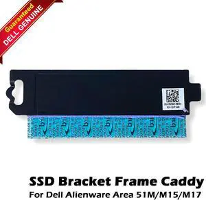 Dell Alienware Area 51M M15 M17 M.2 SSD Bracket Heat Shield 3N3W3 JV98R