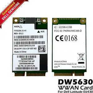 Dell Latitude E6430 ATG 3G DW5630 Qualcomm Gobi 3000 WWAN 00269Y G77MT