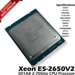 Intel Xeon E5-2650V2 8 Core 2.6GHz 20MB Smart Cache 8GT/s QPI TDP 95W SR1A8