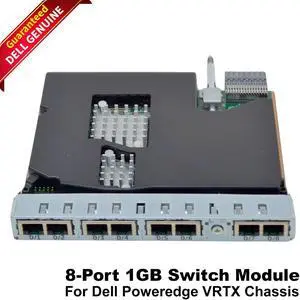 Dell PowerEdge VRTX Chassis R1-2401 8-Port 1GB Ethernet Switch Module NV3P4
