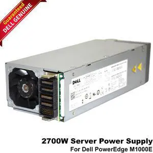 Dell PowerEdge M1000E 2700W Hot Swap Switching Server Power Supply TJJ3M