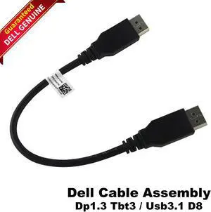 Dell Alienware Aurora R8 Desktop Display Cable DisplayPort 1.3 (DP1.3) TBT3 to USB 3.1 D8 Bizlink H71G3