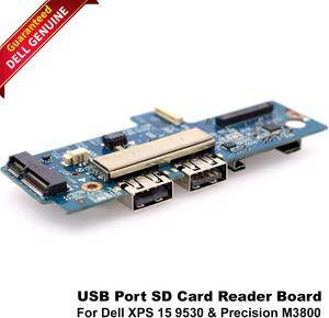 Dell Precision M3800 XPS 15 9530 USB SD Card Reader Circuit Board 07DF4 LS-9941P