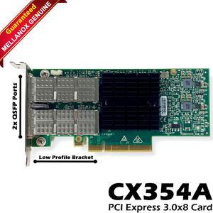 Mellanox CX354A ConnectX-3 QDR QSFP+InfiniBand 40Gb Network Adapter 050-0050-02