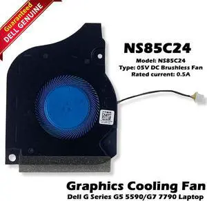 Dell OEM G Series G5 5590 / G7 7790 Graphics Cooling Fan PG FTV1X