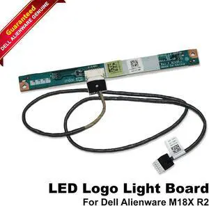 Dell Alienware M18X LED Logo Board with Cable DC020015F00 98X52