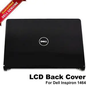 Dell Inspiron 1464 14" LCD Top Cover Black Hinges Y1V7T