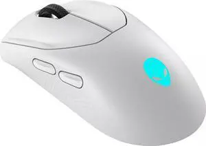 Dell Alienware Tri-Mode Wireless Gaming Ambidextrous Mouse AW720M Lunar Light
