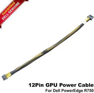 Dell PowerEdge R750 12Pin Power Cable for NVIDIA H100 GPU Slot 7 MMK2H