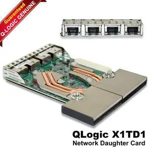 Q Logic QL41164 Quad-Port 10GbE RJ-45 Ethernet Network Daughter Card X1TD1