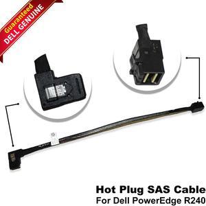 Dell PowerEdge R240 Hot Plug SAS Cable V4NCY 0V4NCY for Non-RAID Setup