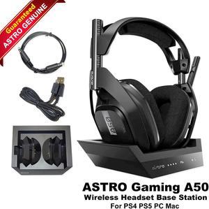 ASTRO Gaming A50 Wireless Headset + Base Station for PS5, PS4 and PC -  Black - Newegg.com