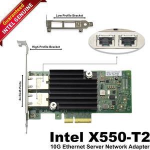 Intel X550-T2 Dual Port 10G Ethernet Adapter - High-Speed Network Performance