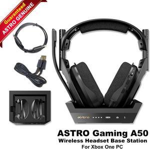 (201+++)ASTRO Gaming A50 Wireless + Base outlet Station for Xbox One & PC - Black/Gold