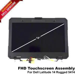 Dell Latitude 14 Rugged 5414 14" LED Touch Screen Display Complete Assembly 1TP0V