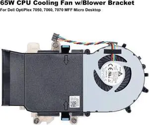 Dell CPU Cooling Fan W/Blower Bracket for OptiPlex 7050 MFF Micro Desktop 35KV1