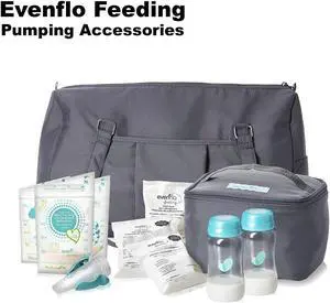 Evenflo Feeding Pumping Accessories Grey
