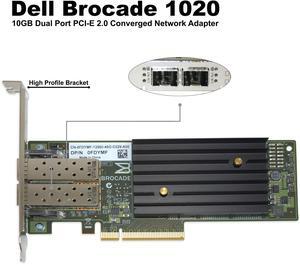 Dell Brocade 1020 2 x Ports 10GbE PCI Exp 2.0 x8 Converged Network Adapter Card