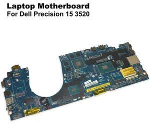 Dell Precision Motherboard LA-C841P i7-7700HQ Quad-Core with DDR4 Memory and Integrated Intel HD Graphics 530, Compatible with Dell Precision 15 3510
