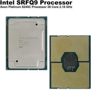 Intel Xeon Platinum 8249C 26-Core 2.1GHz 35.75MB 150W CPU FCLGA3647 SRFQ9