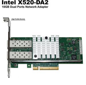 Intel X520-DA2 10Gb Dual Port SFP Network Server Adapter High Profile
