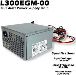 Dell Precision 3630 Tower 300W Power Supply Unit L300EGM-00 TG7YF