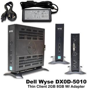 Dell Wyse DX0D 5010 Desktop AMD G-T48E 1.40 GHz  with 2GB DDR3 SDRAM and 8GB SSD 9MKV0-SP-A14