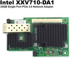 Intel XXV710-DA1 25GbE SFP28 PCIe 3.0 x8 Network Adapter 1x RJ45  Server NIC