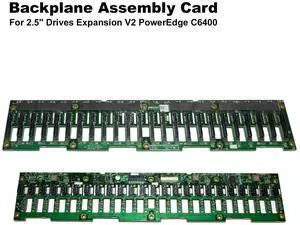 Dell PowerEdge C6400 Backplane V2 24 x 2.5" SAS SATA NVMe Drive Expansion Module 39MK7
