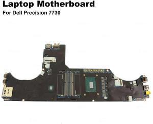 Dell Precision 7730 Laptop Motherboard with Intel Xeon E-2176M 2.70GHz 6-Core CPU DDR4 ECC Support H127X