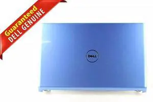 Dell Inspiron 1564 Ice Blue 15.6" LCD Top Cover w/ Hinges & Cable 2T3CD