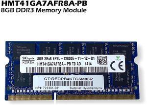 SK Hynix 8GB DDR3-1600 SODIMM PC3L-12800E  Dual Rank x8 Module HMT41GA7AFR8A-PB