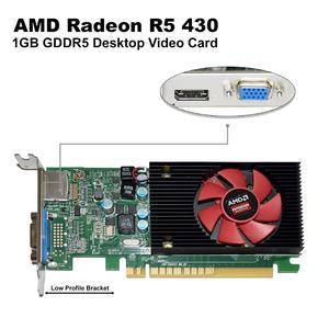AMD Radeon R5 430 1GB GDDR5 Graphics Card VGA & DisplayPort  PCIe x16 DirectX 12 NMN1D