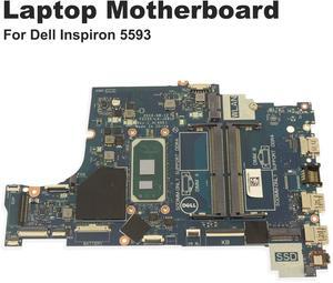 Dell Inspirion 5593 Laptop Motherboard Intel Core i5 1035G1 1.0 GHz Quad Core Processor DDR4 SDRAM LA-J081P 08JV5F 8JV5F