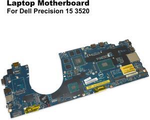 Dell Precision 15 3520 Laptop Motherboard with Intel Core i7 7700H Quad Core 2.80 GHz Processor DDR4 SDRAM 0D1616 D1616