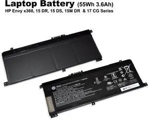 HP SA04XL Laptop Battery 15.4V 55.67Wh 4-Cell Li-ion HSTNN-OB1G For Spectre Envy x360 Series L43267-005