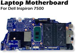 Dell Inspiron 7500 2-in-1 Laptop Motherboard Intel Core i5-1035G1 1.0GHz Quad-Core CPU DDR4 SDRAM Integrated Graphics GVCY9