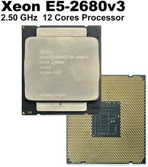 Intel Xeon E5-2680 v3 2.5GHz 12-Core Server CPU Processor LGA2011-3 Haswell-EP 30MB Cache 120W SR1XP