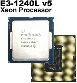 Intel Xeon E3-1240L v5 2.10GHz 8MB Cache LGA1151 Server CPU 4 Core 8 Thread Skylake Processor